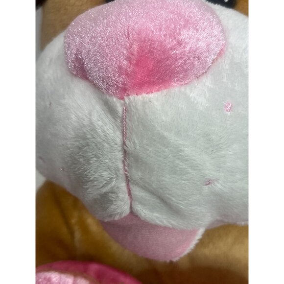 Valentine’s Day Puppy Plush Tan & Pink Heart Dog 15” - Picture 11 of 13
